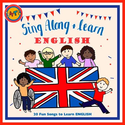 s4tl sing along & learn English front cover